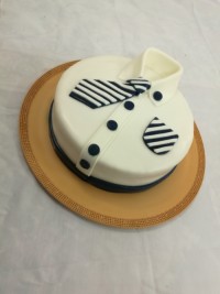 کیک باتزیین فوندانت