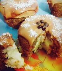 کاپ کیک سوپرایز نارگیلی