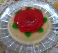 ژله تزریقی با طرح گل رز