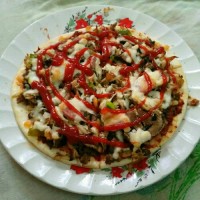 پیتزا مرغ