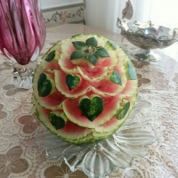 حکاکی هندوانه امروز من