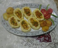 برنج لقمه ای