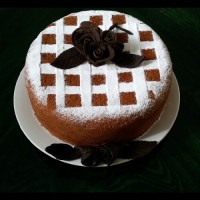 تزیین ساده کیک