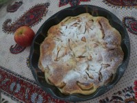 پنکک با مغز سیب