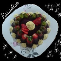 ژله ویترینی ژله ویترینی توت فرنگی