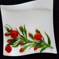 دورچین ظرف غذا