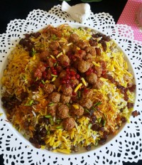 عدس پلوی مجلسی
