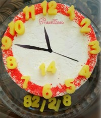 کیک بستنی موزی