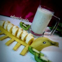 شیرموز هندی با ریحان