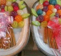 ژله رولی (دسته گل)