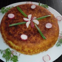 تهچین خوشمزه ما.ونظرشمادوستان ...