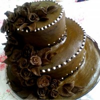 تزیین کیک حنا