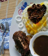 اردک با سس پرتقال