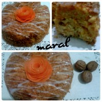 کیک هویج و انبه