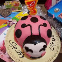 اینم کیک تولد 3سالگی دخترم