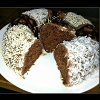 کیک شکلاتی با رویه گاناش