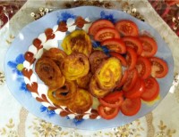 کوکوی سیب زمینی پخته