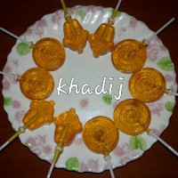 ابنبات پولکی زعفرانی