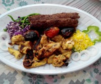 میکس کوبیده و جوجه کباب