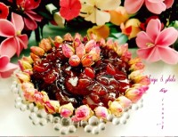 مربای گیلاس سفید