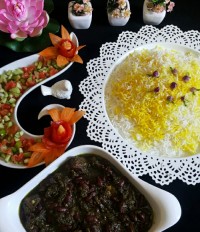 ناهارم بود.....قرمه سبزی خان?