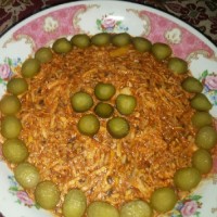 خوراک مرغ و قارچ ایتالیایی