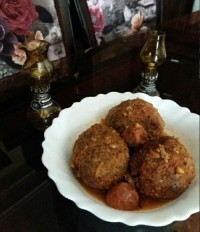 کوفته تبریزی خیلی لزیزه جای همگی سبز