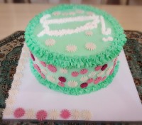کیک نیمه شعبان وزن ۴کیلوگرم