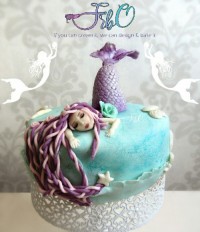 کیک پری دریایی