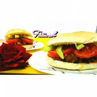 ساندویچ گوشت چرخکرده