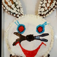 کیک تولد خواهر زاده گلم