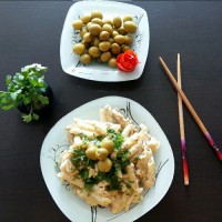 پاستا با سس آلفردو