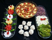 خوراک لوبیاوقارچ