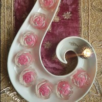 ژله گل گلی یا ویترینی