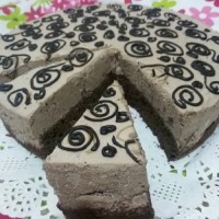 چیز کیک دبل چاکلت