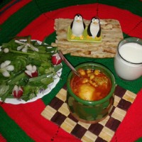 آبگوشت لپه