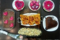 میز تولد دختری