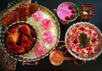 خورش مرغ و لبو