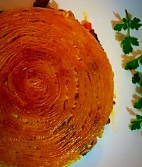 ته دیگ ماکارونی