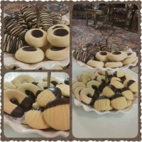 قرابیه کوکوش و شیرینی چنگالی