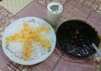 قورمه سبزی غذای مورد علاقه من