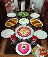 میز شام