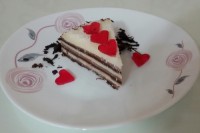 دسر راه راه شکلاتی