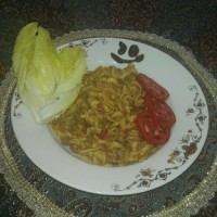 چیز برگر ماکارونی