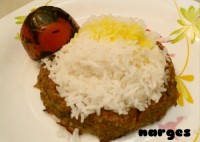 کباب تابه اى در فر