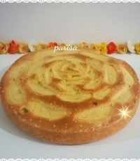 کیک سیب بدون روغن