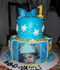 کیک تولد یکی یه دونم