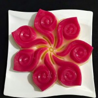 این ژله بدون تزیین امیدوارم بپسندید