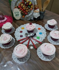 کاپ کیک با مغز کرمفیل