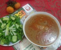 خورشت فسنجان با مرغ